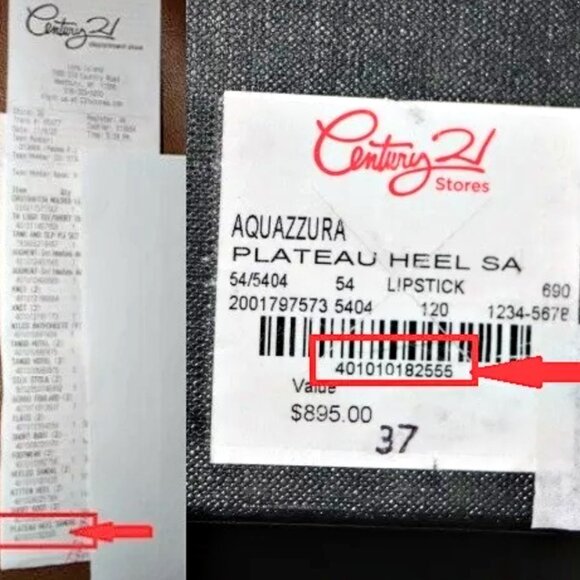 Aquazzura Evita Plateau 130 Red Leopard Suede Platform Sandals US 7/ IT 37  $895 - Picture 13 of 13